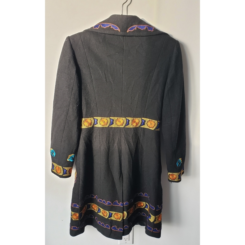 BCBGMaxAzria Patterned Wool Coat - Picture 2 of 4